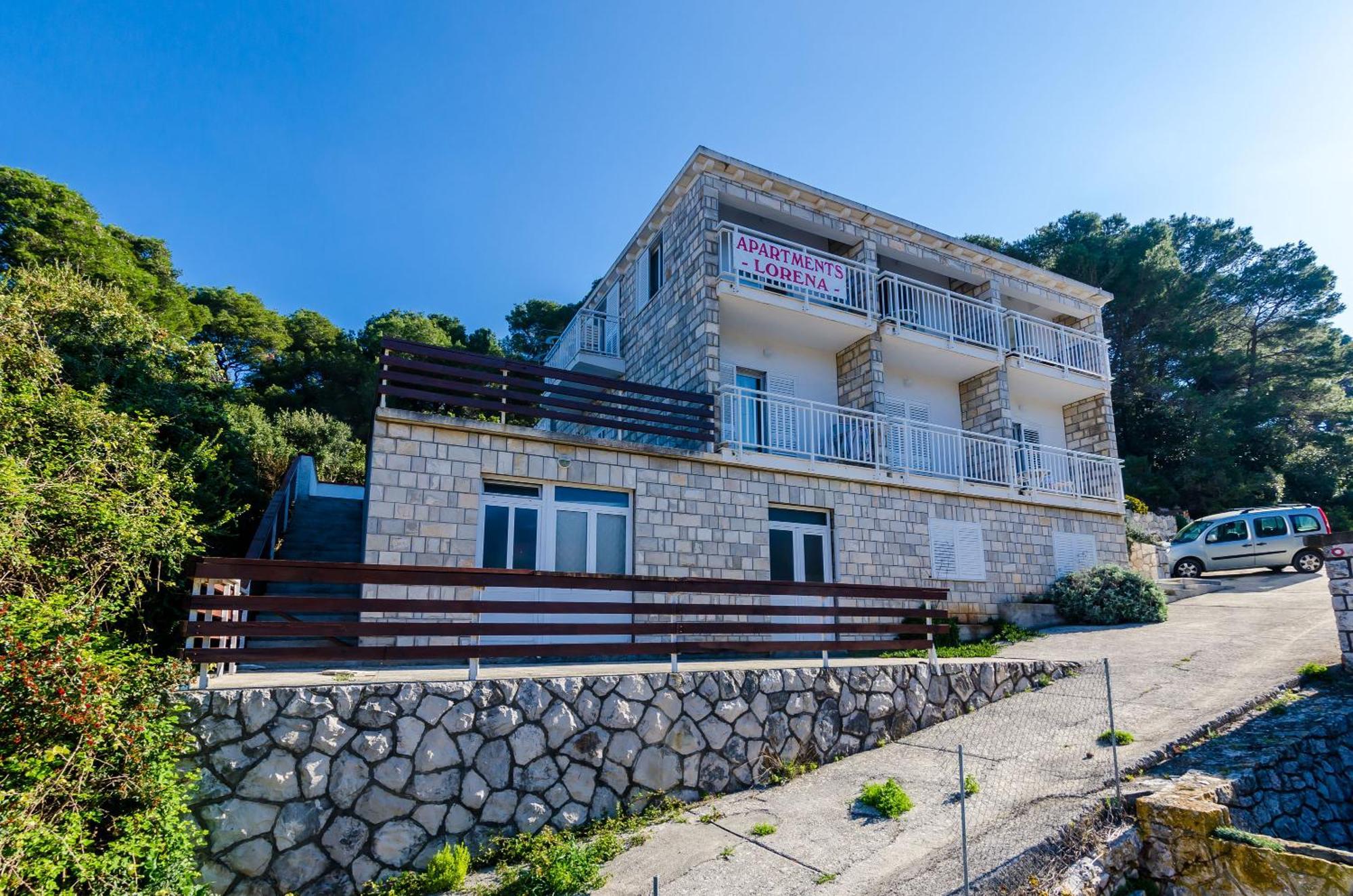 Apartments Lorena Mljet Помена Экстерьер фото